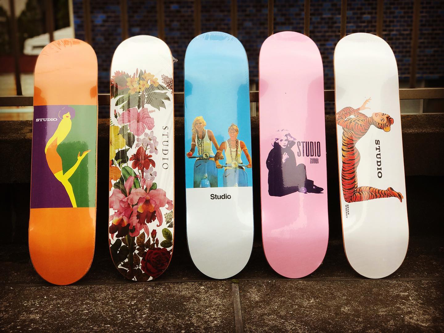 ・New @studioskateboards decks.