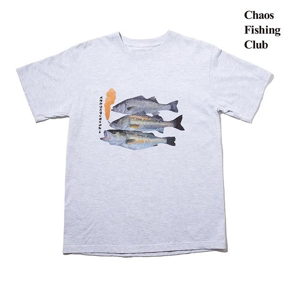 @chaos_fishing_club CHAOS FISHING CLUB / SEABASSMORKIN﻿﻿釣りとスケートボードをこよなく愛する東京発の謎の集団。感度の高いスケーターをサポートしている純国産のアパレルブランド。#もう売ってるよ？
