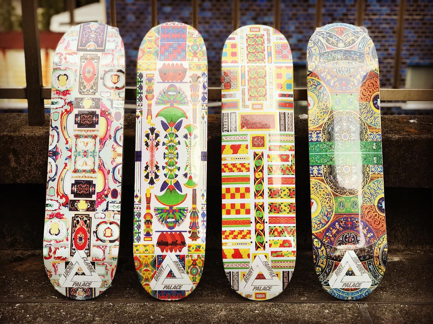 ・New @palaceskateboards decks.