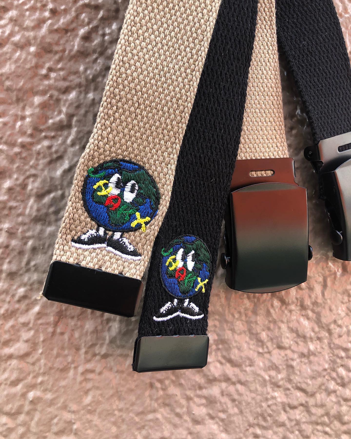 JHAKX / GHACHA Belt “We Live Here”Inspired by @dylanordylon Artwork & Embroidery @aoi_industry &JHAKX / Coin caseMade in OG Logo by @ragelow Adam Logo by @adam_becerra  #jhakx #jhakx20xx
