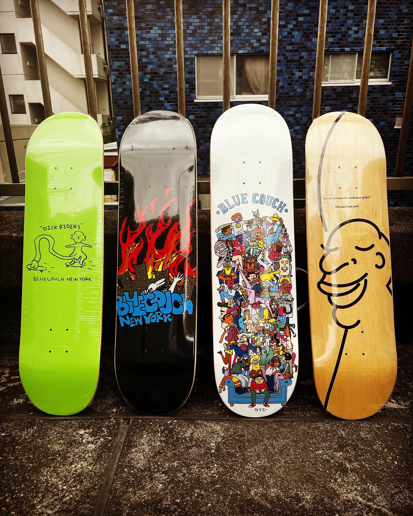 New @bluecouch_ny Boards.NYCのデッキカンパニーBlue Couchから新作デッキが到着！