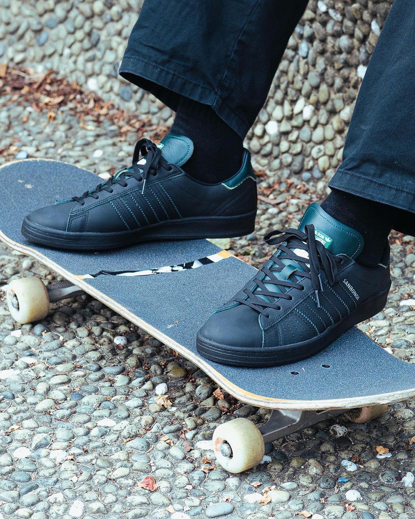 adidas Skateboarding 三本木心 campus 27cmpola - 靴