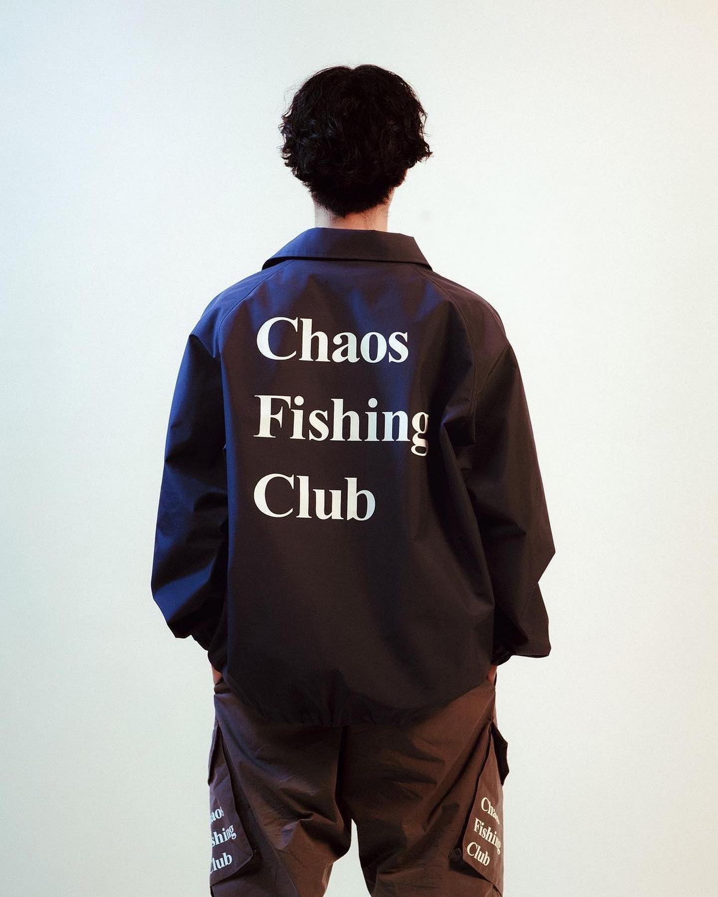 New ArrivalChaos Fishing Club / LOGO 3 LAYER COACH JACKET@instant_shibuya @instant_skateboards & Web Store#chaosfishingclub #instantskateshop #instantshibuya