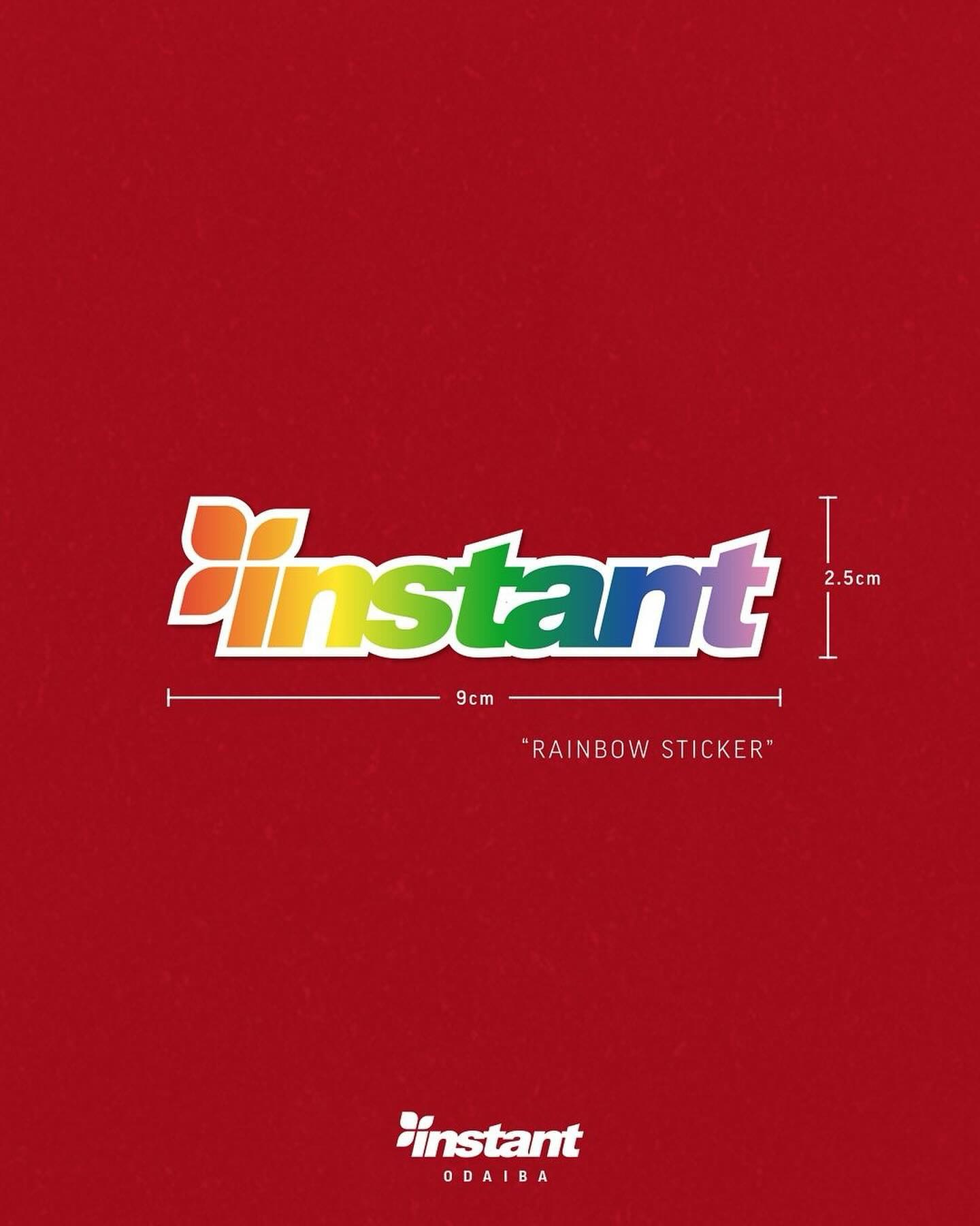 @instant_odaiba INSTANTお台場ストアが10/1(火)にお引越しします移転日初日は、店舗にてお買い上げのお客様に限定ステッカーをプレゼントさせて頂きます※なくなり次第終了となります。本日9/27(金)は現店舗の営業最終日、9/28(土)〜9/30(月)は引越し作業のためお休みとなりますのでご注意ください️新しいお台場ストアは広さ2倍でパワーアップいたしますのでお楽しみに！！引き続きよろしくお願いいたします！#instantodaiba #instantskateshop