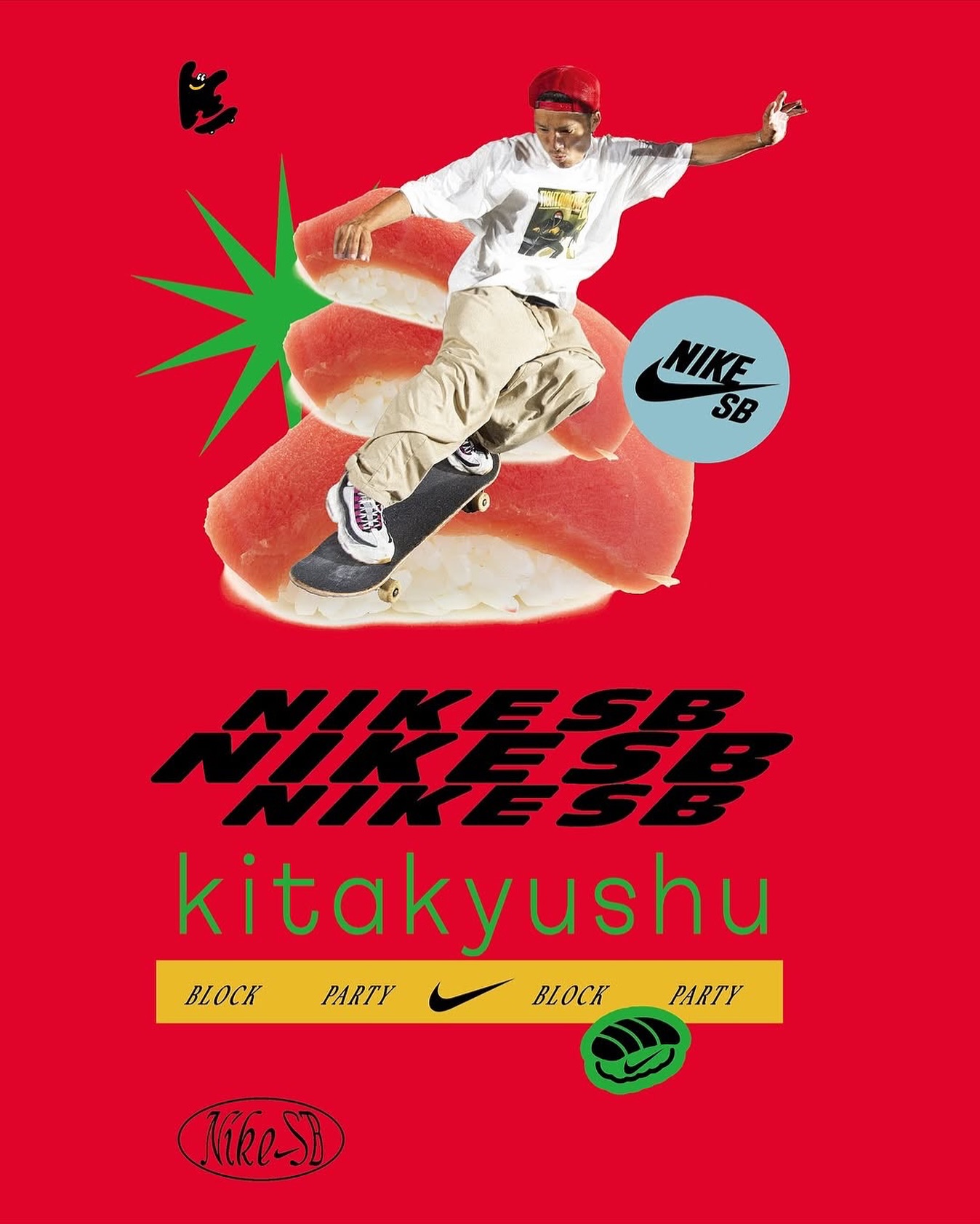 🔁 @nikesbdojo If you know you know.🥋BLOCK PARTY🥋Unlock Kokura city, Kitakyushu11/27 - 30w/ @kokurameeting🥋@ryuhei_kitazume @nikesb@nikesbdojo@redbulljapan@xlargejp@gshock_jp@pancake_skatemag