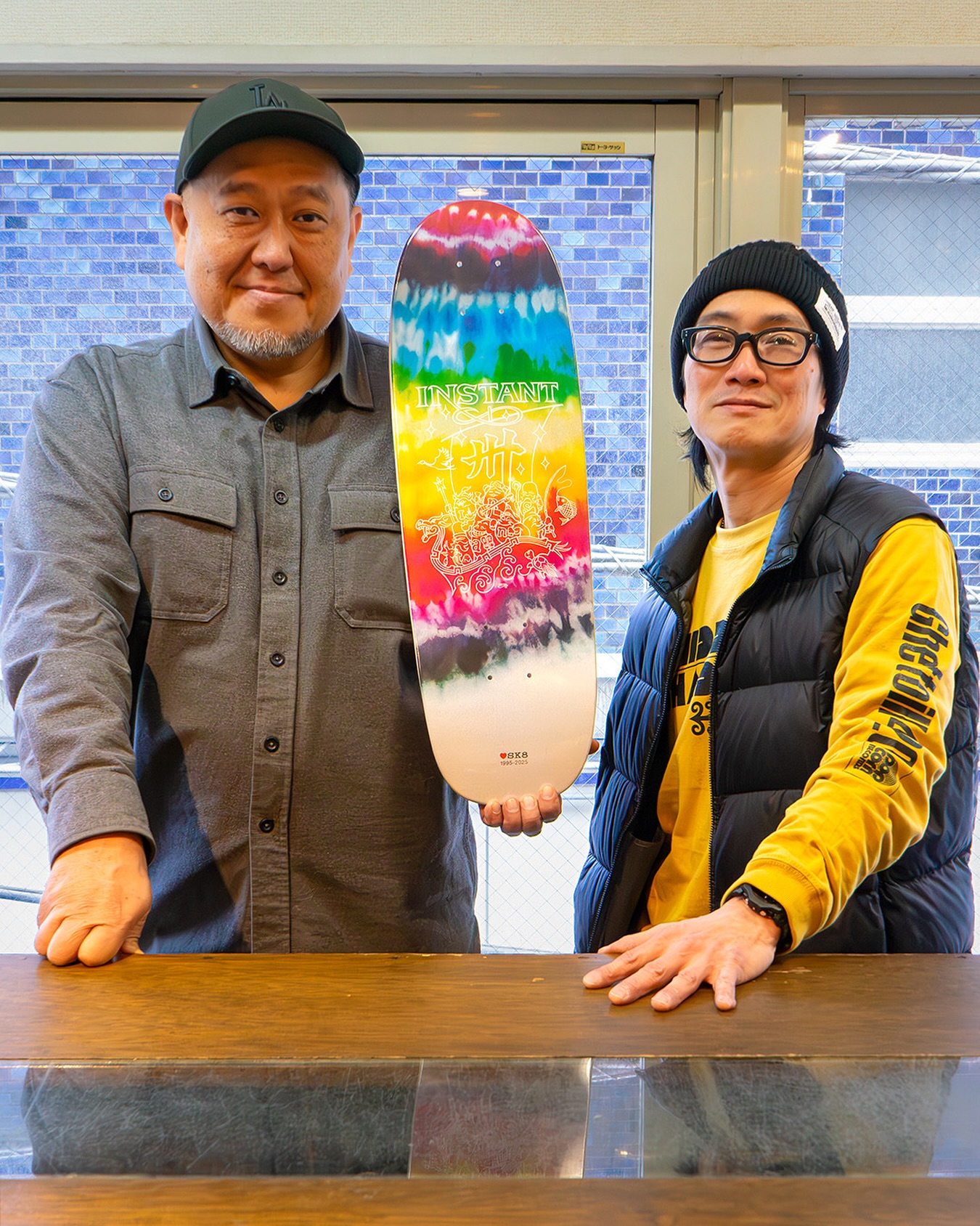 7STARS DESIGN × INSTANT30 YEARS TOGETHER 🤝@7sdfoundation@toshiya_horiuchi@instant_skateboards@instantshom#instantXXX#MARBLE