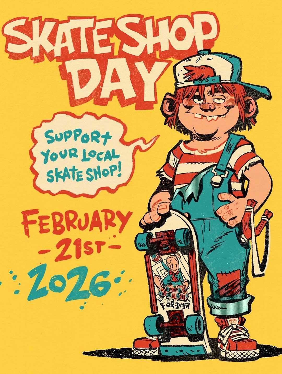 SKATE SHOP DAY 2026毎年2月の第3土曜日に開催され、世界中のスケートショップが参加する「SKATE SHOP DAY」。今年は 2/21（土） に開催されます！SKATE SHOP DAYを記念した @dlxsf のスペシャルプロダクトも発売予定。ぜひお楽しみに。さらに、 @instant_kisarazu  @instant_chiba にてSKATE SHOP DAYの企画も予定しています。ぜひご参加ください！@skateshopday#SkateShopDay#instantSkateboards#instantskateshop