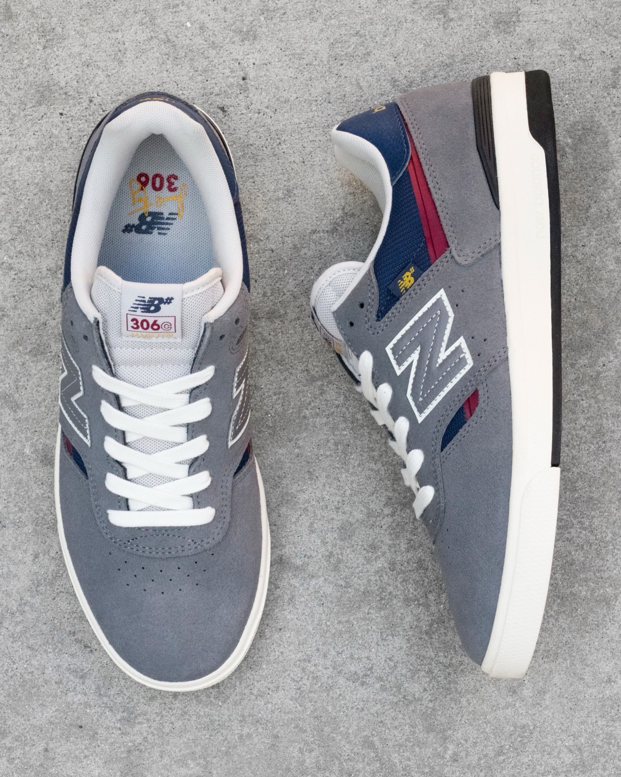 @nbnumericNew Balance Numeric / UN306CYZ"JAMIE FOY"のシグネチャーモデルとして高い耐久性を誇るスケートシューズ「306」より登場したカップソールバージョン。スエードアッパーに高い通気性を実現するメッシュパネルと耐久性をアップさせたアンダーレイ構造を維持。高い衝撃吸収力を誇る"ABZORB"をミッドソールのヒールウェッジ部に採用し、フォアフット部はボードフィールを損なわない構造になっている。【発売日】7月18日(土)Online Store：7/18 AM0:00〜@nbnumeric@nbnumeric_japan#UN306#jamiefoy#nbnumeric#instantskateshop#instantskateboards